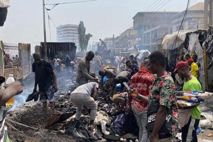 Kantamanto market fire 2025