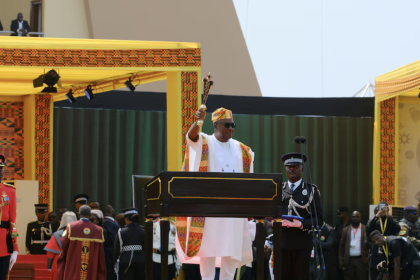 Mahama swearing in Ghana 2025